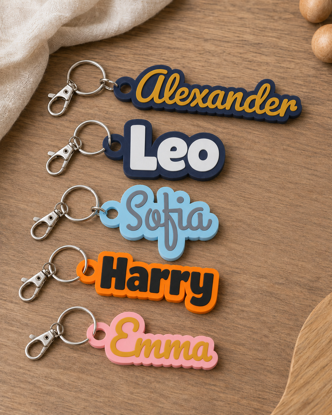 Personalised Name Keychain