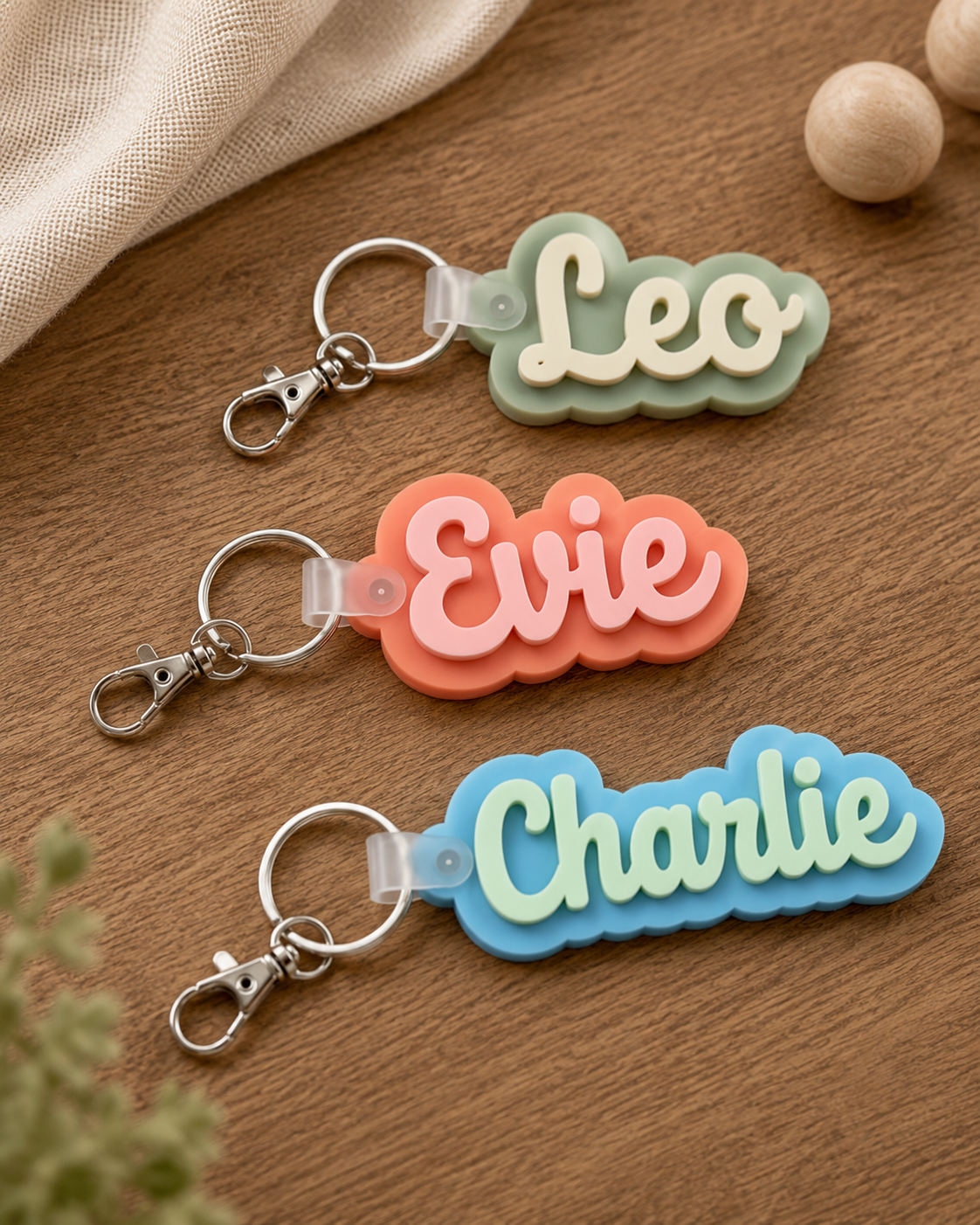 Personalised Name Keychain