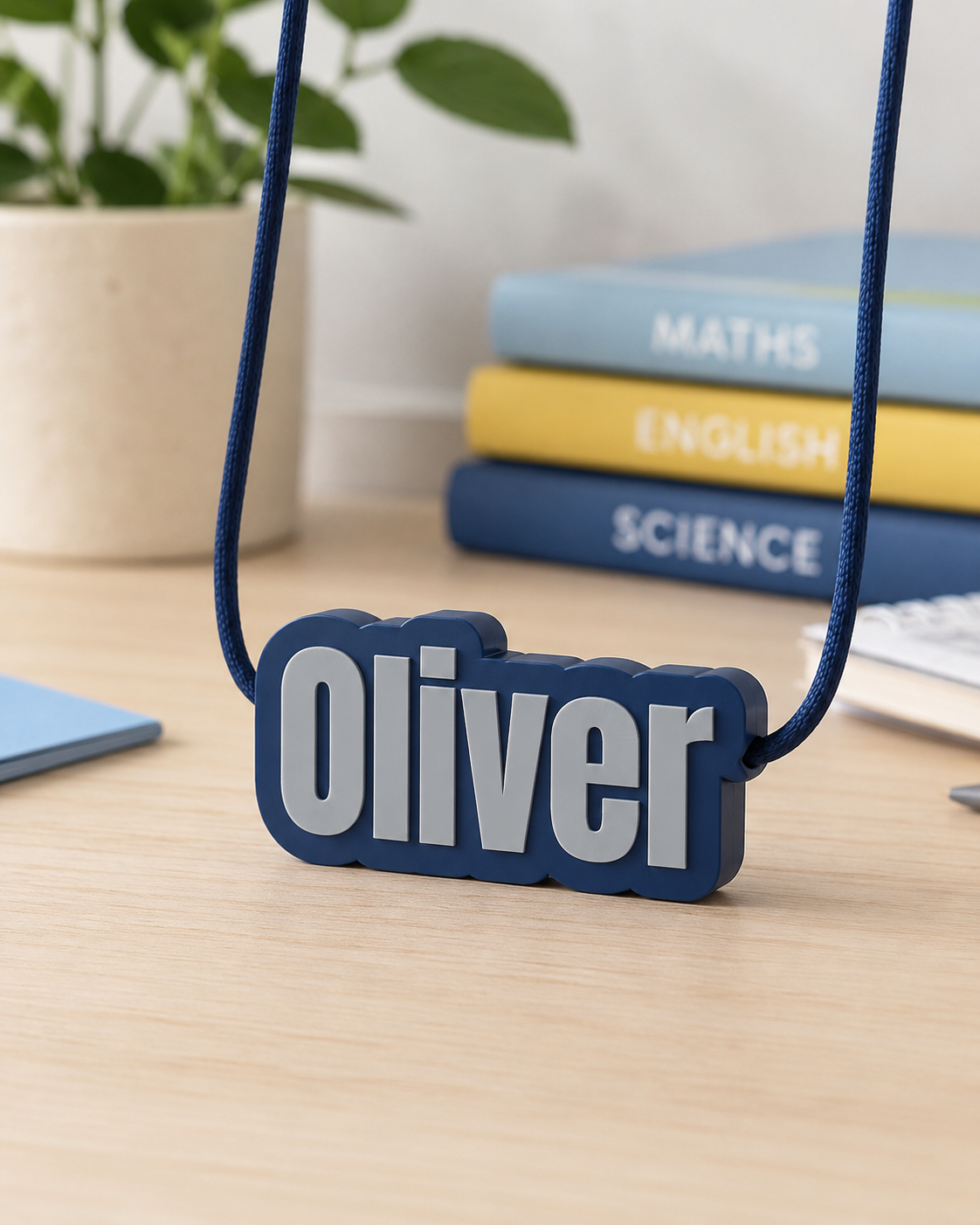 Threadable Name Bar - Personalised Name Bead