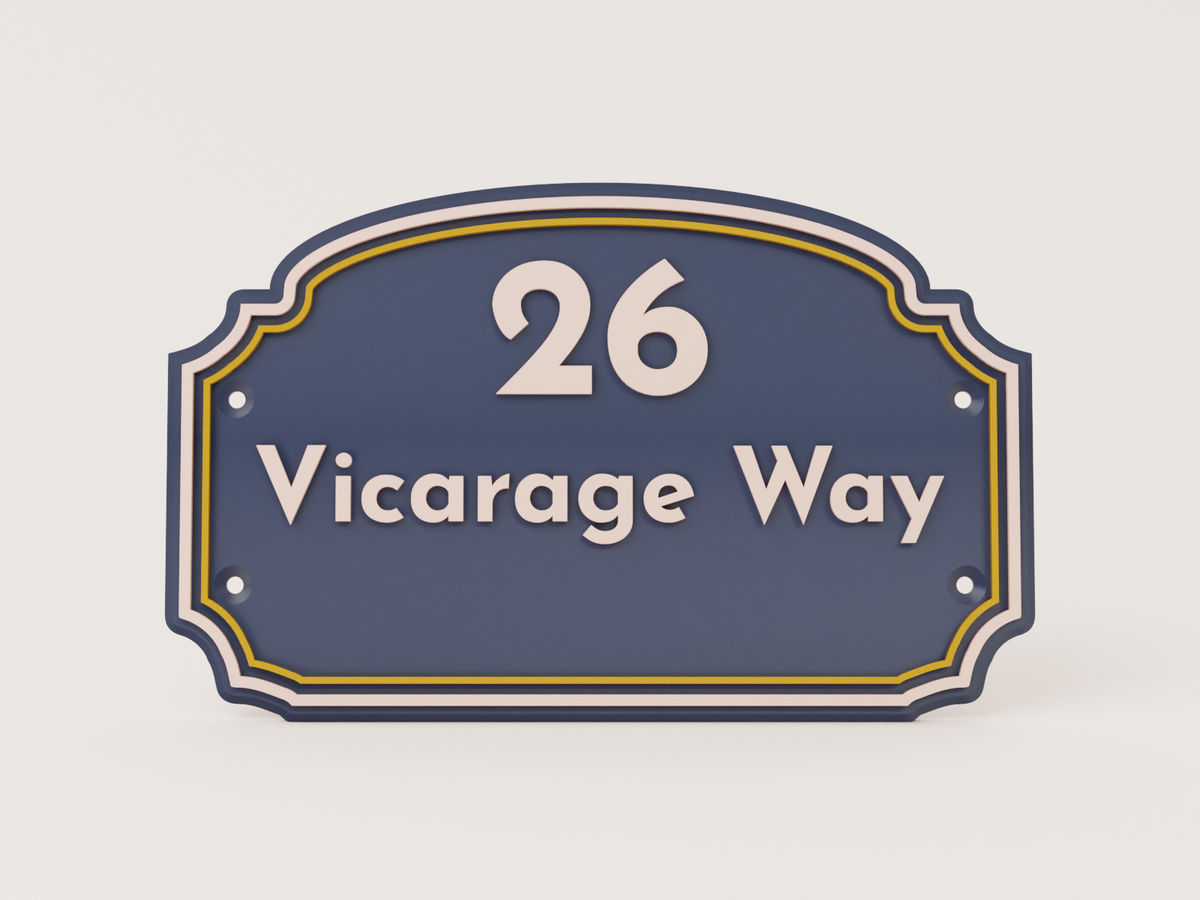 Personalised Heritage Sign