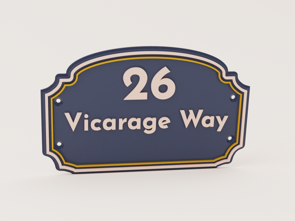 Personalised Heritage Sign