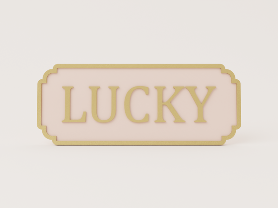 Classic Sign - Customise your own