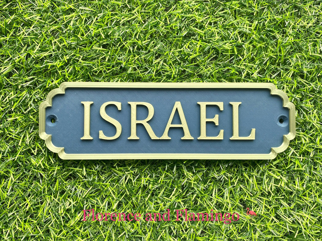 stable door nameplate for a horse