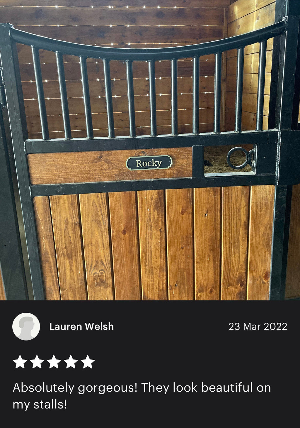 stall door sign