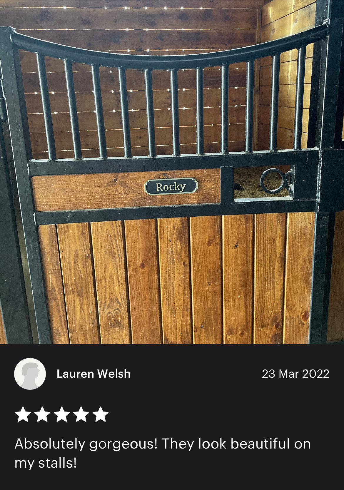 stall door sign