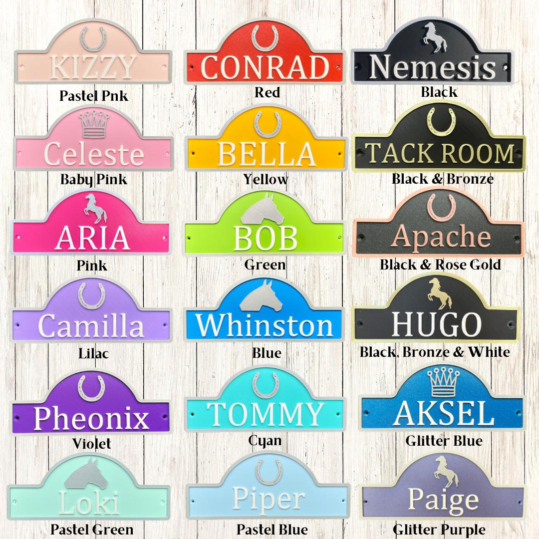 Motif Sign - Colour Options