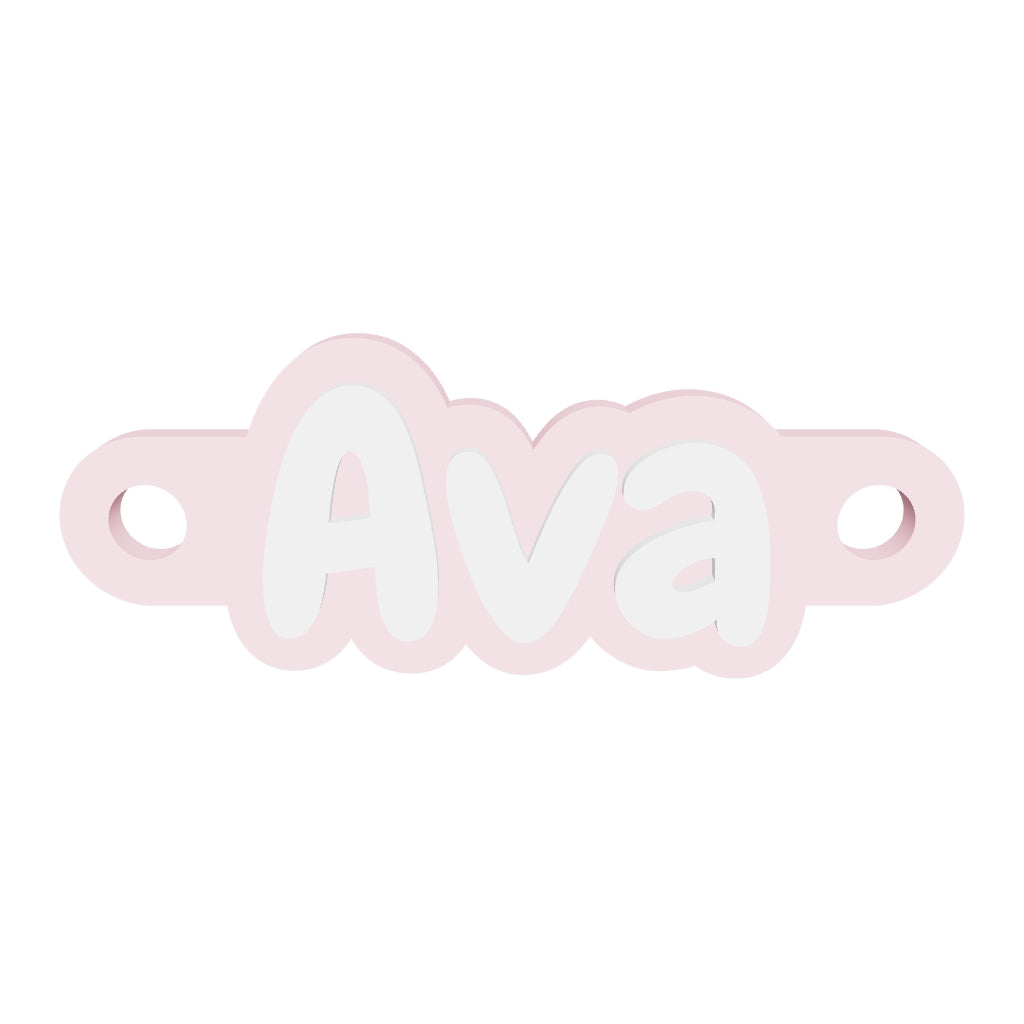 Personalised Threadable Name Tag