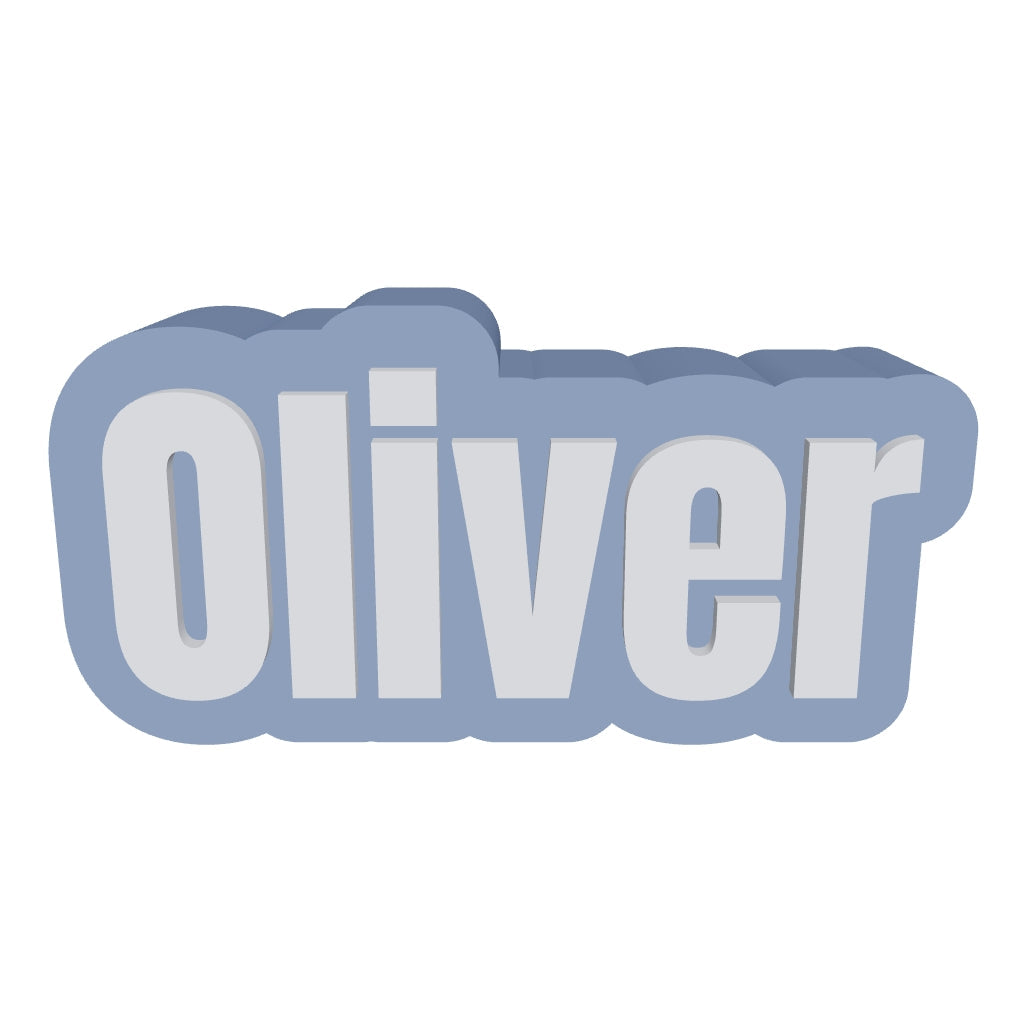 Threadable Name Bar - Personalised Name Bead