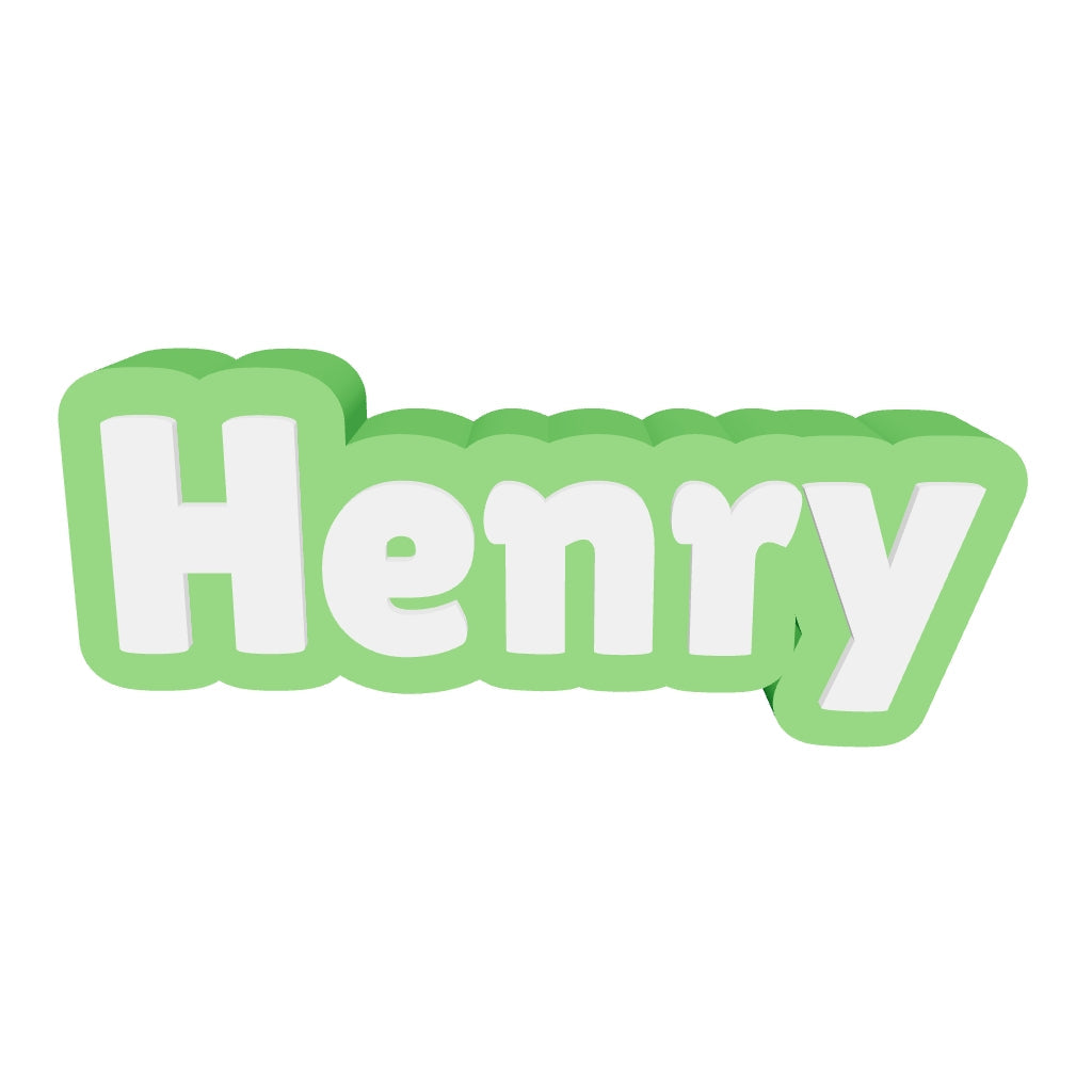 Threadable Name Bar - Personalised Name Bead