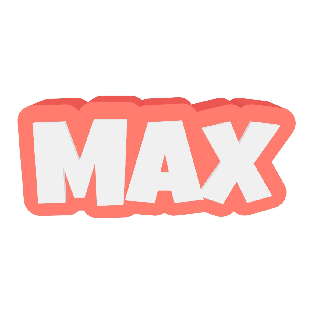 Threadable Name Bar - Personalised Name Bead