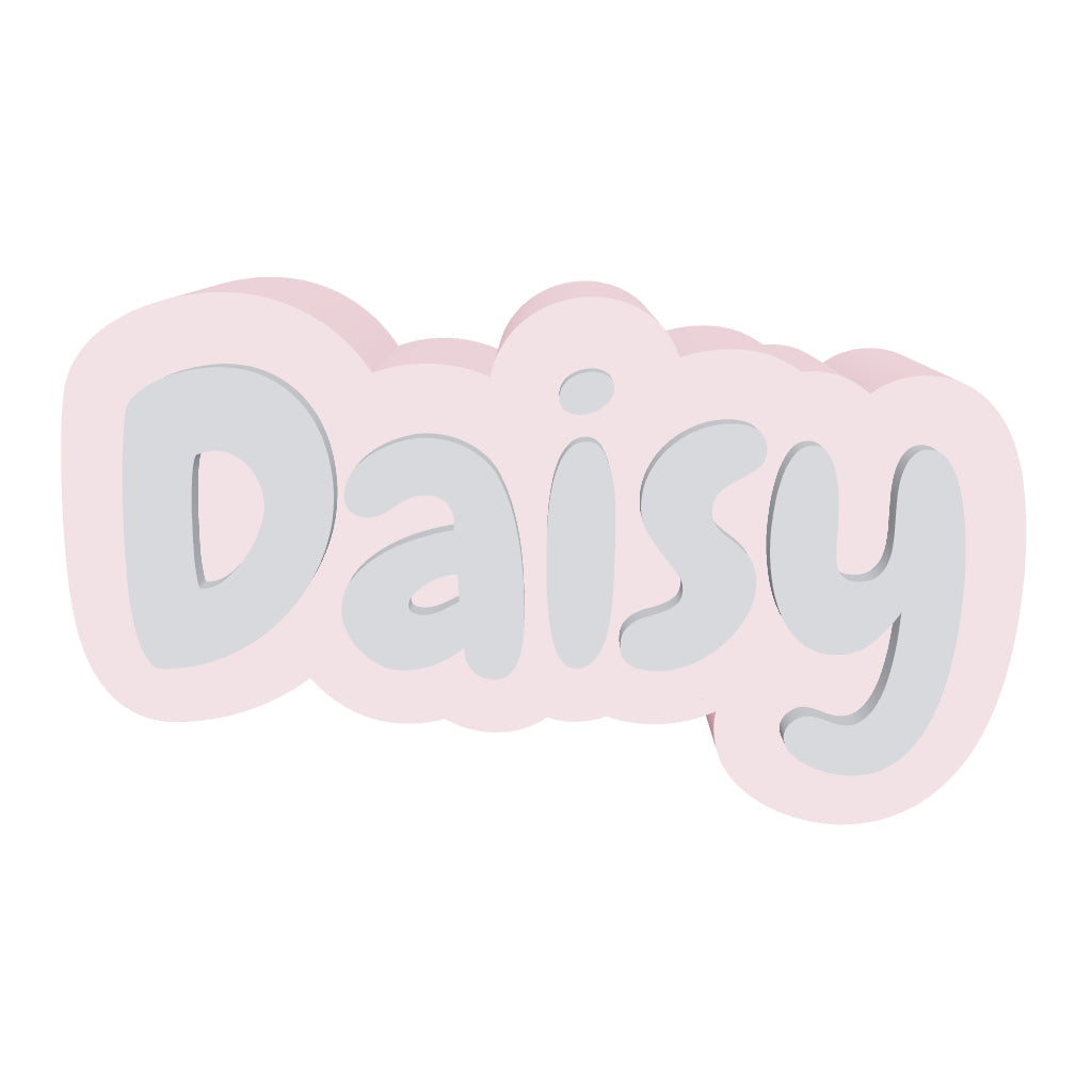 Threadable Name Bar - Personalised Name Bead